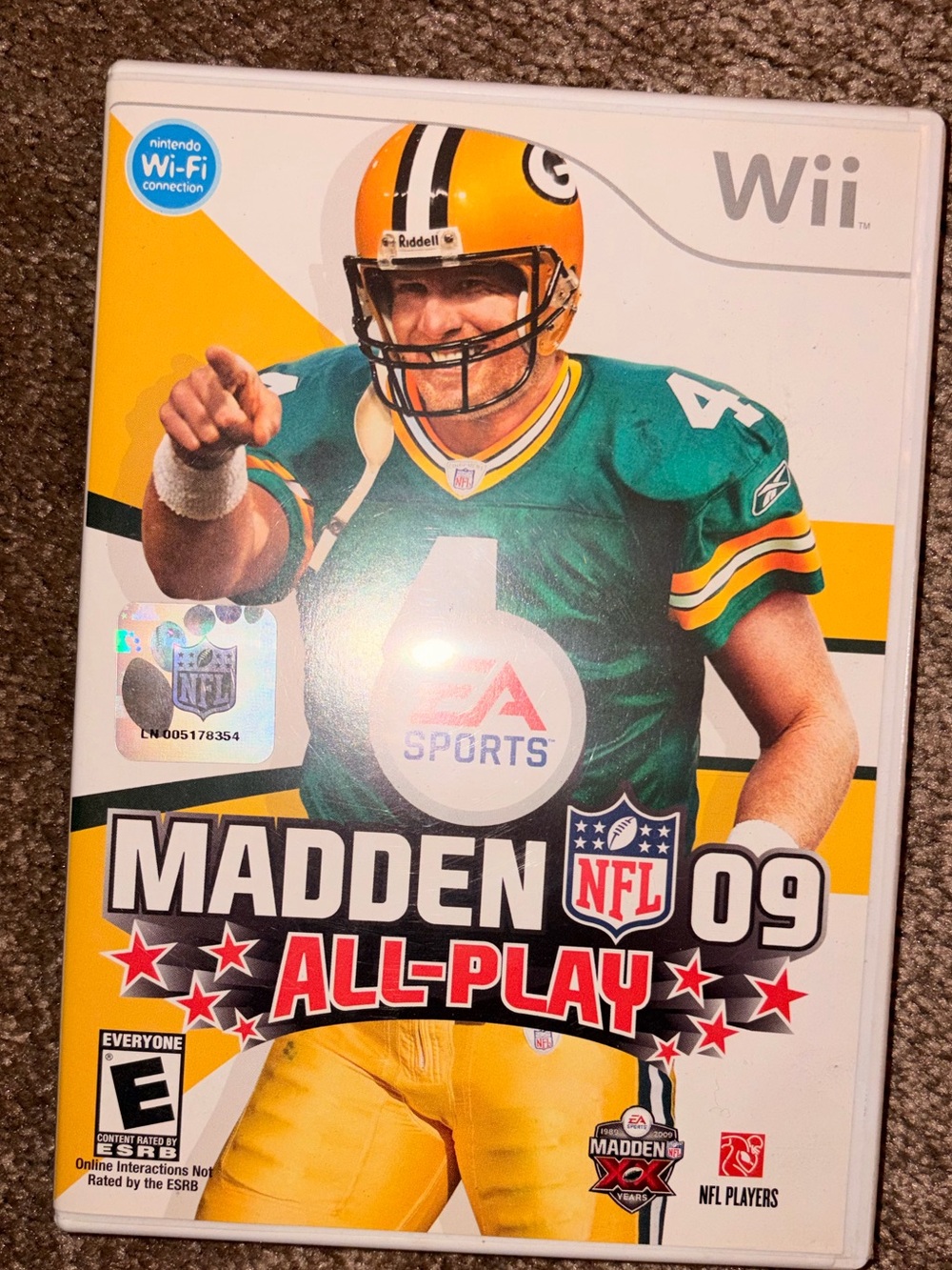 *BRAND NEW* Wii Madden NFL 09 All- Play Game